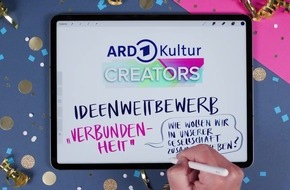 ARD Kultur verkündet Gewinnerinnen und Gewinner des Ideenwettbewerbs "ARD Kultur Creators"