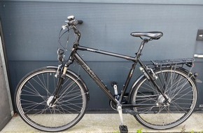 Polizeiinspektion Wilhelmshaven/Friesland: POL-WHV: Fahrrad sichergestellt - Eigentümer bzw. Zeugen gesucht (mit Bild)