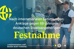 Landeskriminalamt Baden-W&uuml;rttemberg: LKA-BW: Anklageerhebung wegen des Verdachts des gewerbsm&auml;&szlig;igen Betruges u. a. - Gemeinsame Pressemitteilung der Staatsanwaltschaft Mannheim und des Landeskriminalamts Baden-W&uuml;rttemberg