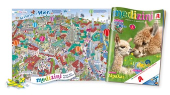 Wort & Bild Verlagsgruppe - Gesundheitsmeldungen: Wien entdecken mit Kinderaugen: Das neue medizini-Wimmelposter macht Österreichs Hauptstadt zum Abenteuer