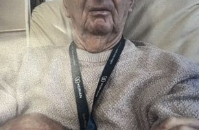 Polizeipr&auml;sidium Frankfurt am Main: POL-F: 260822 - 1086 Frankfurt - Kalbach: 85-J&auml;hriger vermisst