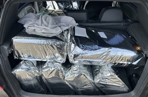 Hauptzollamt Karlsruhe: HZA-KA: Zoll findet 160 Kilogramm Cannabis bei mobiler Kontrolle