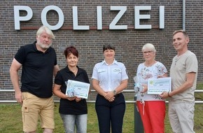 Polizeiinspektion Anklam: POL-ANK: Polizeirevier Heringsdorf spendet an Tierhöfe