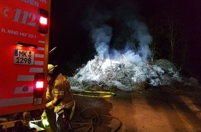 Freiwillige Feuerwehr Menden: FW Menden: Kleinere Einsätze für die Feuerwehr Menden am Wochenende