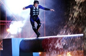 ProSieben: Extremsport auf ProSieben: Neue Action-Fun-Show "WipeOut - Heul nicht, lauf!"