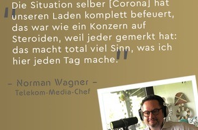 TELE 5: "Die Jagd nach Crossmedia-Reichweite beinhaltet auch die Frage: wie weit musst du diese eigentlich treiben?" Telekom-Media-Chef Norman Wagner über das Kredo "alles ist Performance" bei 2HerrenmitHund