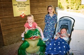 ASB NRW: Mit dem ASB-Wünschewagen in den Zoo: Ein unvergesslicher Tag für den kleinen Stuart und seine Familie