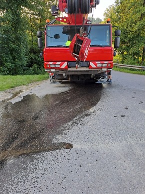 FW Stockach: G1 Ölspur außerorts