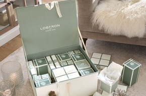 LOBERON GmbH: LOBERON präsentiert limitierten Adventskalender 2025 / 24 stilvolle Überraschungen für eine zauberhafte Vorweihnachtszeit