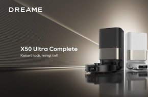 DREAME INTERNATIONAL (HONGKONG) LIMITED: Dreame präsentiert neue Innovationen für Haushalt und Garten / Flaggschiff-Saugroboter X50 Ultra Complete und weitere Produktneuheiten
