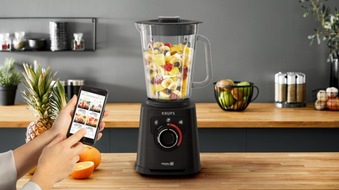 Krups: Mit dem neuen Perfectmix+ Standmixer in schwarz erfüllt Krups jeden Smoothie-Traum