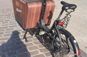 Polizei Münster: POL-MS: Lastenfahrrad an der Hammer Straße entwendet - Wer hat dieses Rad gesehen?