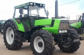 Polizeiinspektion Delmenhorst / Oldenburg - Land / Wesermarsch: POL-DEL: Landkreis Wesermarsch: Diebstahl eines Traktors in Lemwerder +++ Zeugen gesucht