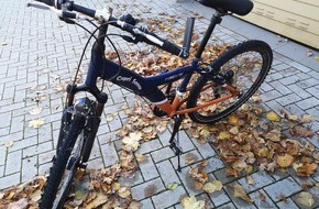 Polizeiinspektion Heidekreis: POL-HK: Steinbeck: Vermisste nach Suche wieder aufgefunden; Walsrode: Polizei sucht Eigentümer eines Fahrrads