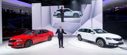 Skoda Auto Deutschland GmbH: SKODA auf dem Genfer Automobilsalon: Messeauftritt in Bildern und live im Internet (FOTO)