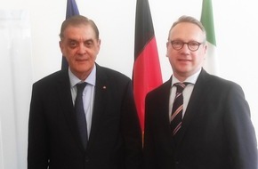 Zentralrat Deutscher Sinti und Roma: Pressemitteilung: Der Vorsitzende des Zentralrats Deutscher Sinti und Roma trifft Justizminister Benjamin Limbach: Gemeinsamer Einsatz zur &Auml;chtung des Antiziganismus