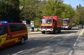 FW LK Esslingen: Gro&szlig; angelegte &Uuml;bung des Gemeindeverwaltungsverband Reichenbach an der Fils im Gewerbegebiet Leintel.