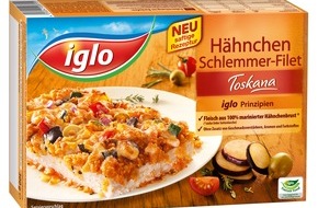 iglo Deutschland: Mit iglo nach Italien: Das neue Hähnchen Schlemmer-Filet Toskana (BILD)