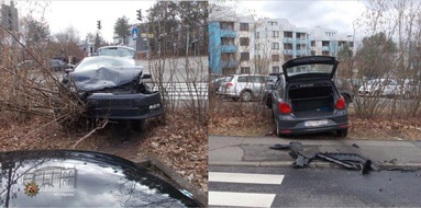 Polizeipräsidium Westpfalz: POL-PPWP: Unfälle mit fünfstelligem Schaden