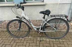 Landespolizeiinspektion Erfurt: LPI-EF: Eigent&uuml;mer eines Fahrrades gesucht