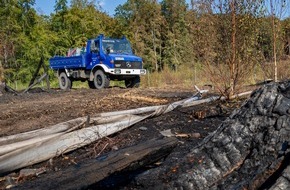Bundesanstalt Technisches Hilfswerk - Landesverbandsdienststelle Nordrhein-Westfalen: THW NRW: Waldbrandeins&auml;tze f&uuml;r das THW beendet
