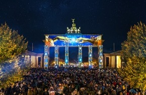 Festival of Lights: 21. FESTIVAL OF LIGHTS in Berlin vom 8.-15. Oktober mit vielen Premieren an neuen Orten wie KaDeWe, Flughafen Tempelhof / THF Tower und Konzerthaus am Gendarmenmarkt