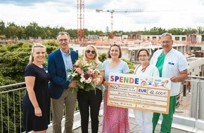 Klinikum Nürnberg: Bescherung mitten im Sommer: BBS Brandschutz Sichelstiel spendet 12.000 Euro für das neue Kinderklinikum Nürnberg