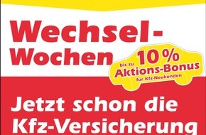 AXA Konzern AG: Kraftfahrtversicherung: Wechsel-Wochen bei AXA und DBV-Winterthur / Wer sich jetzt schon für eine neue Autoversicherung ab 1. Januar 2009 entscheidet, kann bis zu 10 Prozent sparen