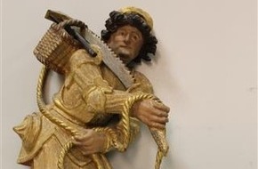Bundeskriminalamt: BKA: Nach 40 Jahren - Rückgabe gestohlener Kirchenfiguren an Bistümer 
BKA identifiziert kunsthistorisch bedeutsame Sakralfiguren