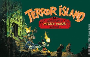 Egmont Ehapa Media GmbH: Raus aus der Sommerlethargie: Mit Micky Maus nach „Terror Island“!