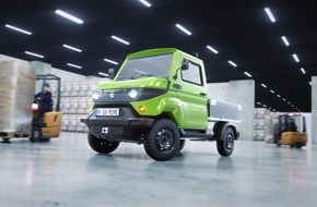 EVUM Motors GmbH: Transporter mit Allrad-Elektroantrieb: Auf der IAA zeigt EVUM Motors sein neues aCar