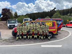 FW Konstanz: Vier erste Pl&auml;tze beim 3. Schonacher Schanzenlauf f&uuml;r die Konstanzer Feuerwehr