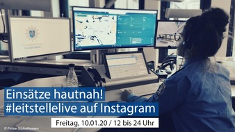 Polizeipräsidium Südosthessen: POL-OF: Wie auf Streife! - Polizei berichtet zwölf Stunden lang über Polizeieinsätze auf Instagram