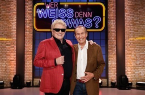 ARD Das Erste: Schlager-Legenden: Heino trifft Michael Holm bei "Wer weiß denn sowas?" - Das Wissensquiz vom 29. Januar bis 2. Februar 2024, um 18:00 Uhr im Ersten