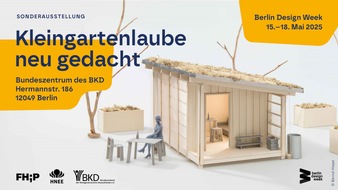 Kleingarten-Laube goes &quot;Berlin Design Week&quot;!