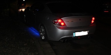 Polizeidirektion Kaiserslautern: POL-PDKL: Zusätzliche Fahrzeugbeleuchtung führt zum Erlöschen der Betriebserlaubnis