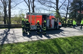 Rettungsdienst-Kooperation in Schleswig-Holstein gGmbH: RKiSH: Schwerer Frontalzusammenstoß auf der B 203 bei Gaushorn