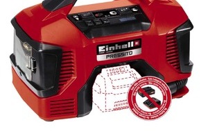 Einhell Germany AG: Kompressor To Go - Der Einhell Pressito