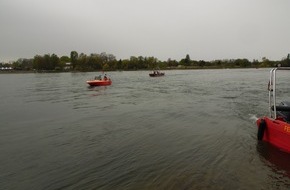 Kreisfeuerwehrverband Landkreis Karlsruhe: FW-KA: Rettungsaktion nach vermisster Person auf dem Rhein