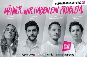 FUNKE MEDIENGRUPPE GmbH & Co, KGaA: "Männer, wir haben ein Problem!": yeswecan!cer startet gemeinsam mit HanseMerkur Awareness-Initiative für mehr Krebsvorsorge