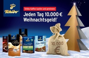 Tchibo GmbH: Mit Tchibo täglich 10.000 Euro Weihnachtsgeld gewinnen (mit Bild)