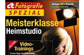 c't: c't Fotografie: Meisterklasse Fotostudio / Zuhause fotografieren wie die Profis