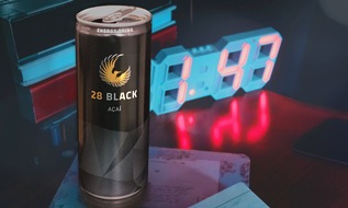 28 BLACK: Mit 28 BLACK durch die Nachtschicht / Energy Drink startet Sampling-Aktion