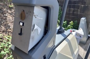 Polizeidirektion Landau: POL-PDLD: Edenkoben - Automaten aufgebrochen