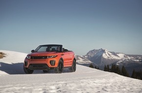 Jaguar Land Rover Deutschland GmbH - Presse Land Rover: Range Rover Evoque Cabriolet: das Cabrio für alle Jahreszeiten (FOTO)