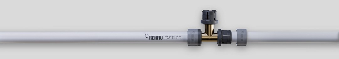 REHAU AG + Co: Einfach schneller fertig: FASTLOC ist ohne O-Ring dicht