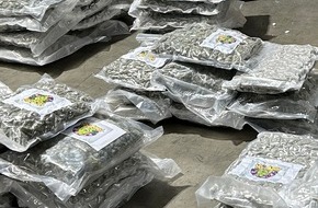 Hauptzollamt Frankfurt am Main: HZA-F: 17,6 und 18,4 Kilogramm Marihuana durch Frankfurter Flughafenzoll im Reiseverkehr beschlagnahmt - Beide Drogenkuriere auf demselben Flug