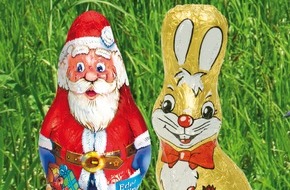 GDA - Gesamtverband der Aluminiumindustrie e.V.: Osterhase und Weihnachtsmann lieben es bunt (Mit Bild) / Das Glitzer-Outfit aus Aluminiumfolie macht Schokolade nicht nur zu Ostern zu einem edlen und besonderen Genusserlebnis