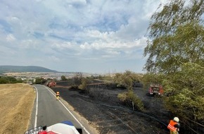 Polizeiinspektion Rockenhausen: POL-PIROK: Fl&auml;chenbrand im Bereich der K43