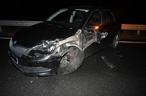 Polizeiinspektion Delmenhorst / Oldenburg - Land / Wesermarsch: POL-DEL: Landkreis Wesermarsch: Brake - Verkehrsunfall zwischen zwei Pkw auf der B211 mit zwei leicht verletzten Personen | Vollsperrung